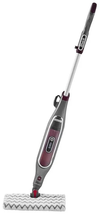 Mop curatare cu aburi Shark S6003EU, 1200W, 0,35 L, 3 setari, Tehnologie Klick'n Flip, Steam Blaster, Lavete mop Dirt Grip, Gri/Violet