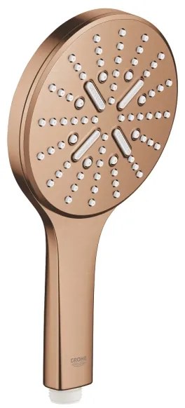 GROHE 26574DL0 - Pară de duș RAINSHOWER SMARTACTIVE 130 mm, finisaj cupru