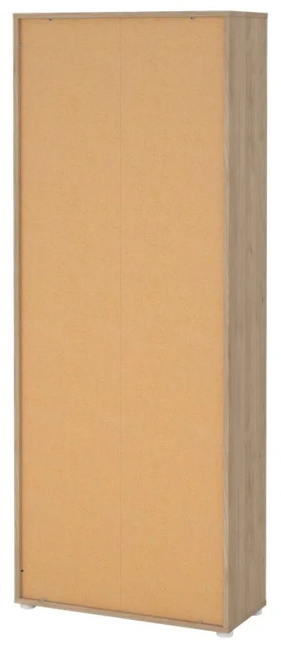 Bibliotecă cu aspect de lemn de stejar 80x205 cm Sign – Tvilum