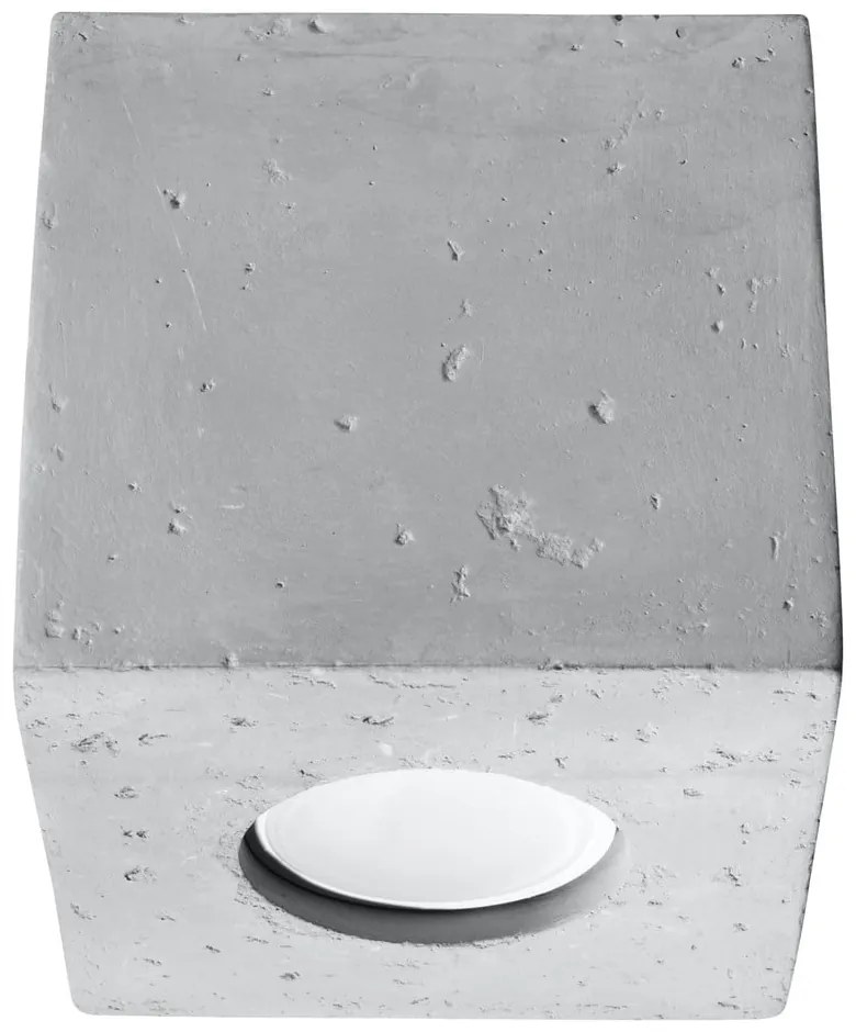 Spot gri 10x10 cm Geo – Sollux