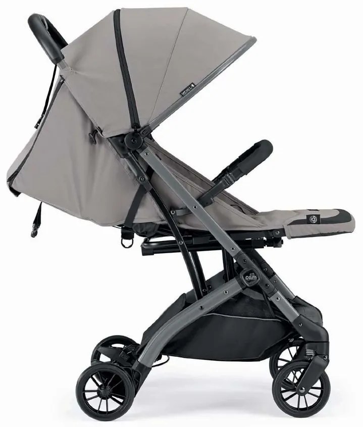 Carucior sport CAM Compass 2.0 Grey, ultra-usor si compact, 0, 4 ani pana la 22 kg