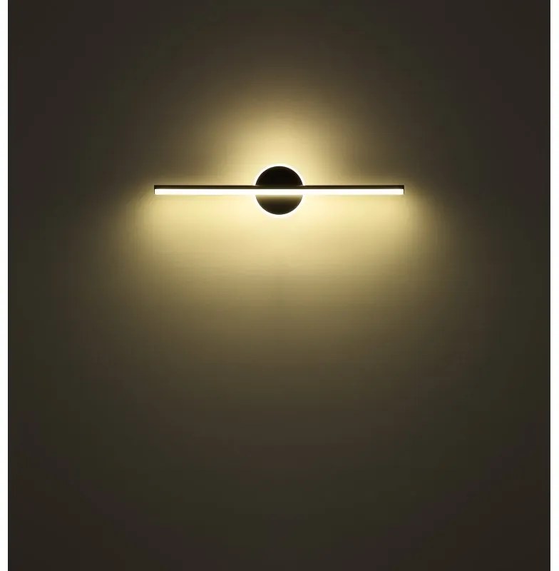Aplica LED pentru baie design modern IP44 Pepe nichel mat