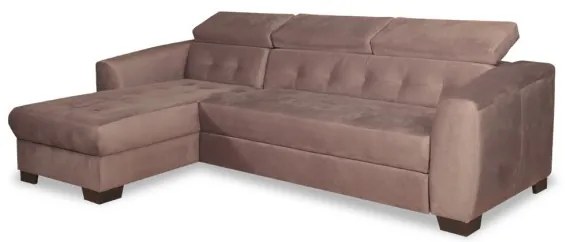 Coltar extensibil Karma Stanga, 5 Locuri, Maro, 291 x 177 x 86 Cm