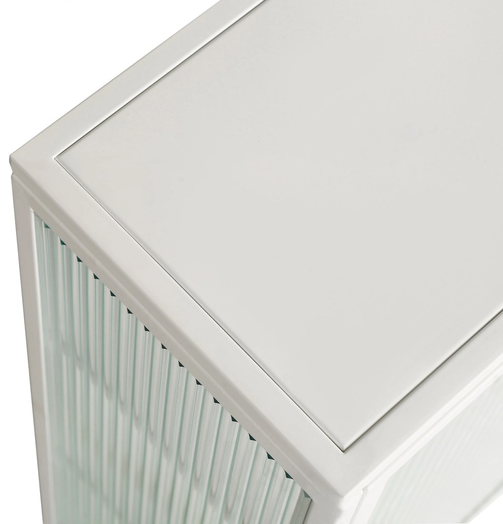 Bufet modern cu două uși, Alb | Aosom Romania