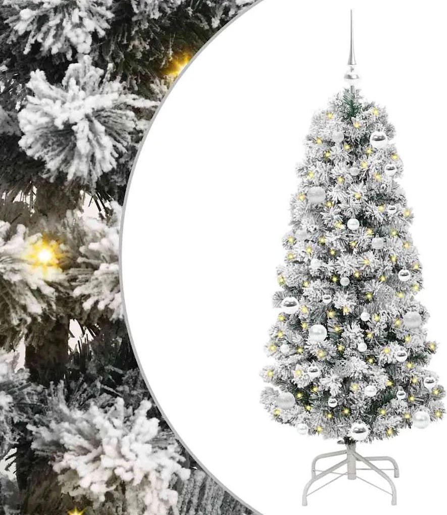 vidaXL Brad de Crăciun artificial cu ramuri articulare 150 cm