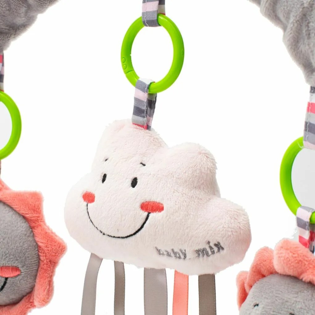 Baby Mix Jucărie pentru cărucior Nor, 80 cm