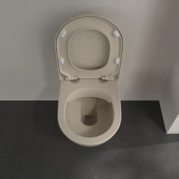 Villeroy & Boch 5614R0AM - Vas WC suspendat SUBWAY 2.0 ceramică/bej
