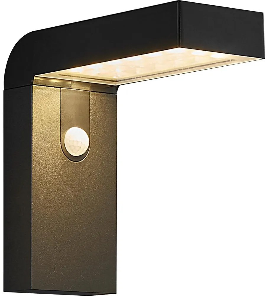 Nordlux - Aplica solară LED ALYA cu senzor LED/5W/3,7V IP44