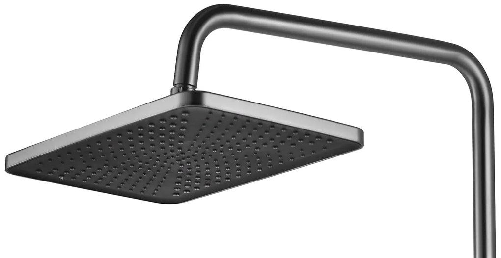 Coloana de dus cu termostat Rob Nichel Inox Periat, Rea