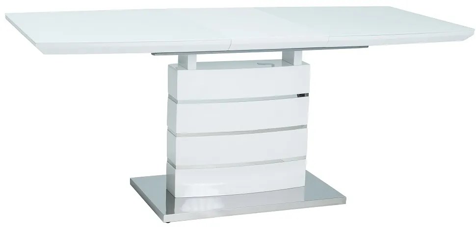 Masa de bucaterie Taylor 140 x 80 cm, alba