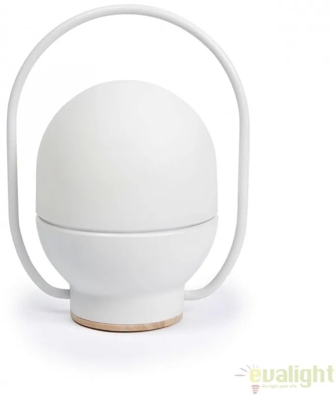 Lampa LED portabila design funny TAKE AWAY White 01015