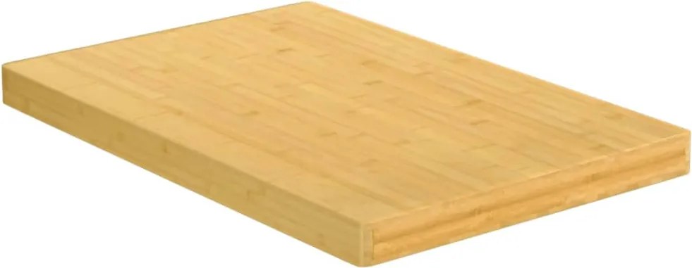 vidaXL Tocător, 60x40x4 cm, bambus