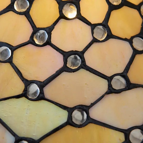 Endon 64301 - Lampă de masă Tiffany PEARL 1xE27/60W/230V, diam. 37 cm