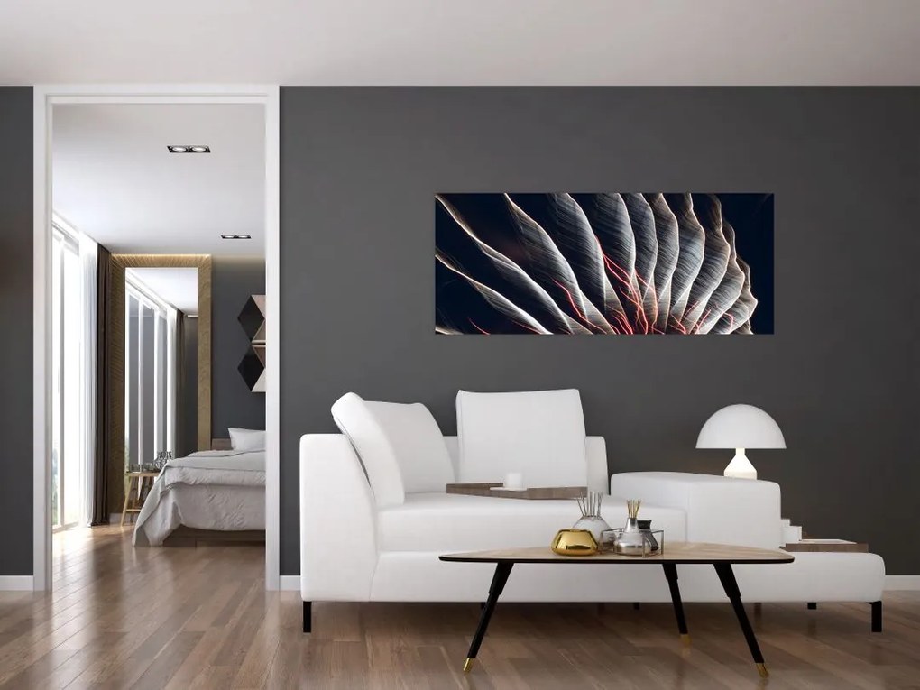 Tablou - Descărcare de lumini (120x50 cm)