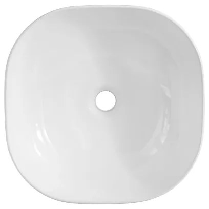 COMAD UM-6252 SMILE 40 DP - Lavoar pe blat SMILE 41x41 cm alb lucios