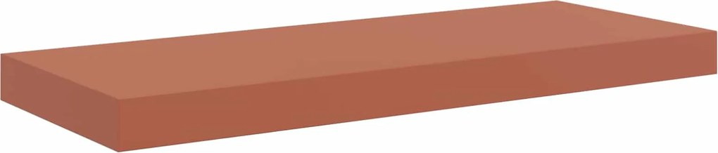 vidaXL Raft de perete Pe perete Roșu 60 x 23 x 4 cm Lemn compozit