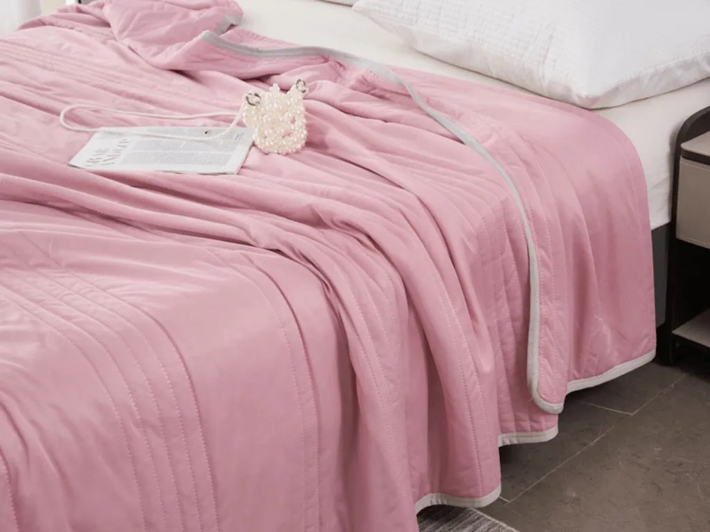 Pilota de vara racoritoare CELIA, roz Dimensiune: 200 x 220 cm