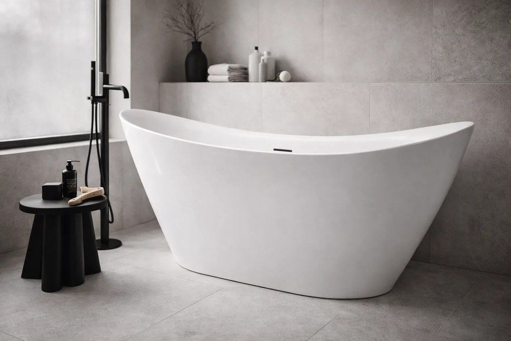 Cada baie freestanding Bari 1700 Alba