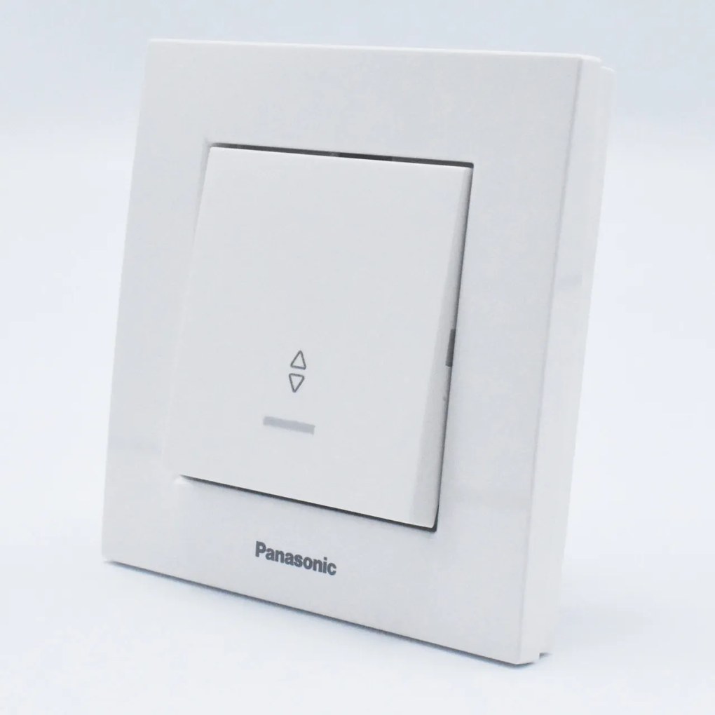 Intrerupator cap scara cu led Karre Plus Panasonic, ST, alb