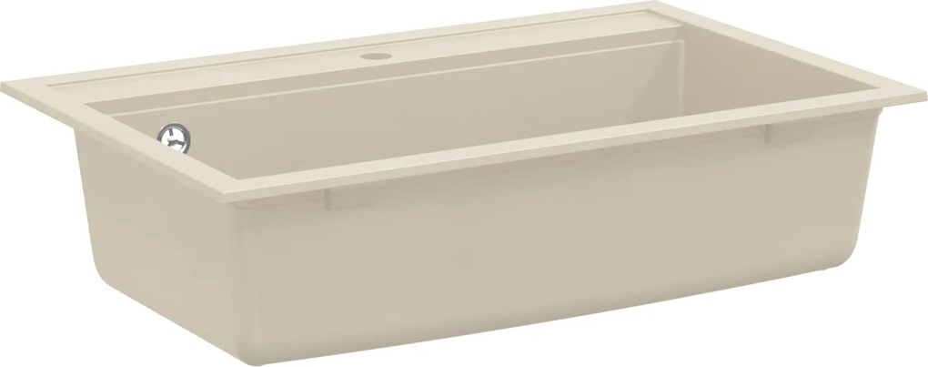 vidaXL Chiuvetă Bej 795 x 505 mm Granit