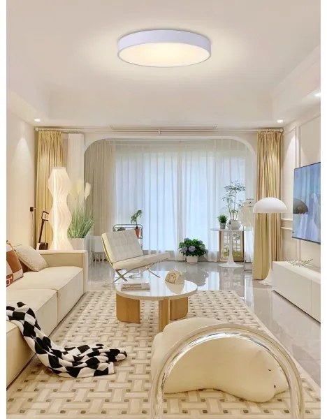 Plafonieră LED dimabilă Immax NEO 07206L RONDATE 53W/230V alb Tuya + telecomandă