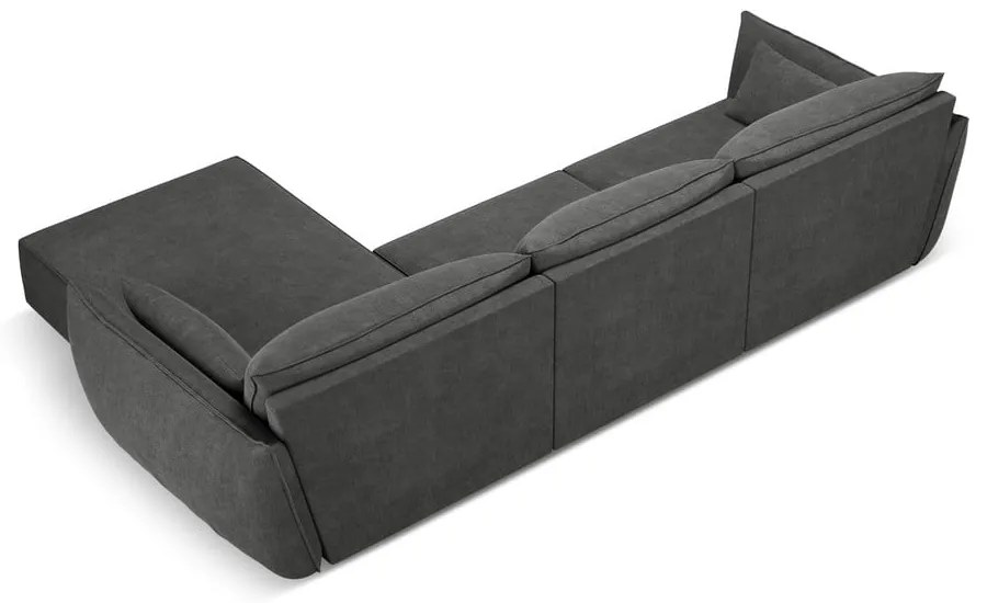 Colțar gri (pe partea dreaptă) Vanda – Mazzini Sofas