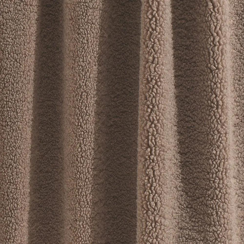 Pătură maro de înaltă calitate Boucle 130 x 170 cm