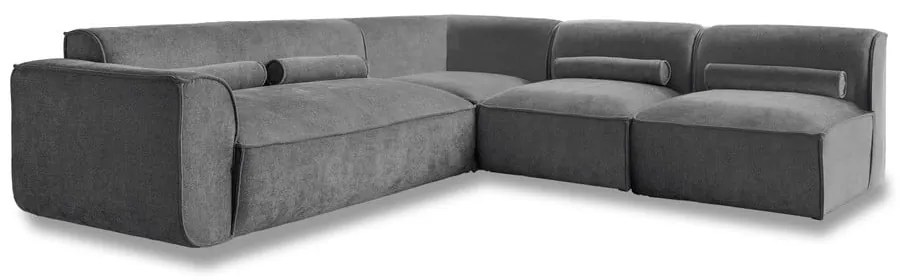 Colțar gri (cu colț pe partea dreaptă) Flex Felix – Miuform