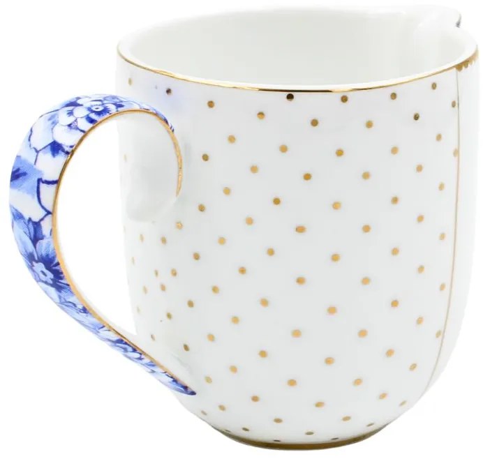 Latieră din porțelan, Pip Studio, 260 ml, colecția Royal White