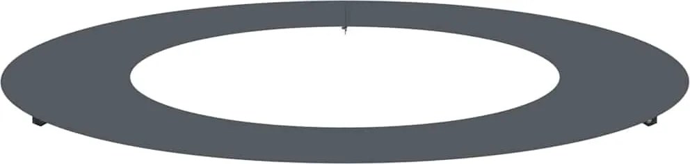 vidaXL potrivit pentru inel de copac plat Antracit Ø50 / 80 cm Oțel