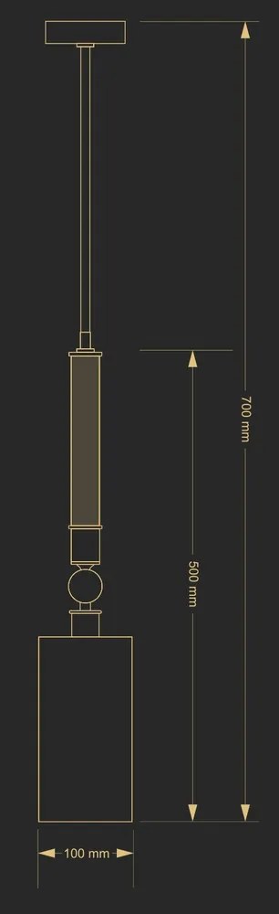 Pendul elegant design clasic realizat manual Lea