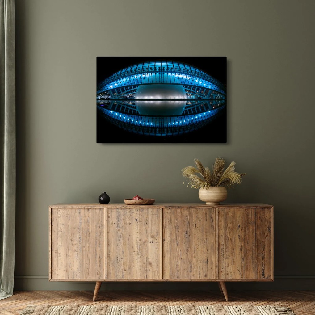 Tablou cu stadion de fotbal (90x60 cm)