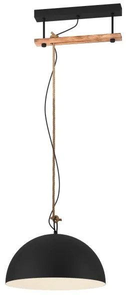 Eglo 43396 - Lustră pe cablu HODSOLL 1xE27/40W/230V
