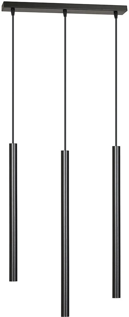 Emibig Selter lampă suspendată 3x30 W negru 552/3