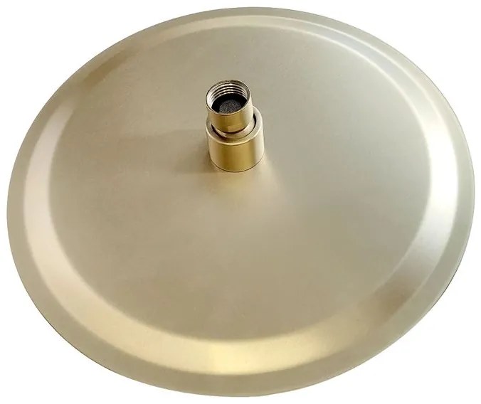 Cap de dus Rea auriu periat 25cm