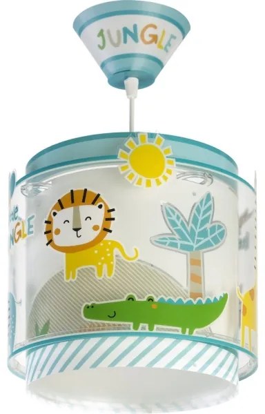 Dalber D-76112 - Lustră copii MY LITTLE JUNGLE 1xE27/15W/230V