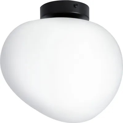 BRILAGI - Plafonieră PEBBLES 1xE27/40W/230V Ø 30 cm neagră