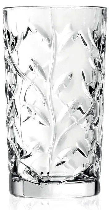 Set 6 pahare din cristal RCR Cristalleria Italiana Abelie, 360 ml