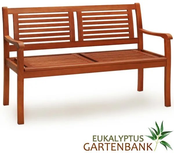 Deuba Banca de gradina - Eucalipt - 120 cm