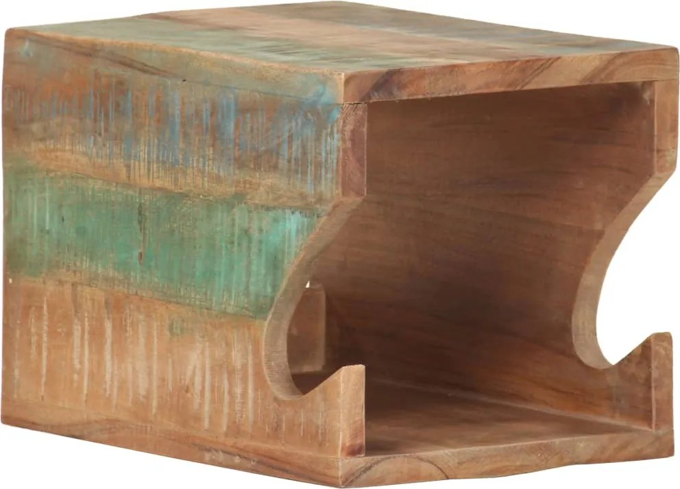 vidaXL Suport bicicletă de perete, 35 x 25 x 25 cm lemn masiv reciclat