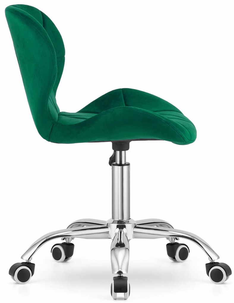 Scaun de birou AVOLA VELVET verde