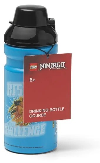 Sticlă pentru copii albastră 390 ml Ninjago – LEGO®