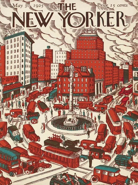 Ilustrație The NY Magazine Cover 388