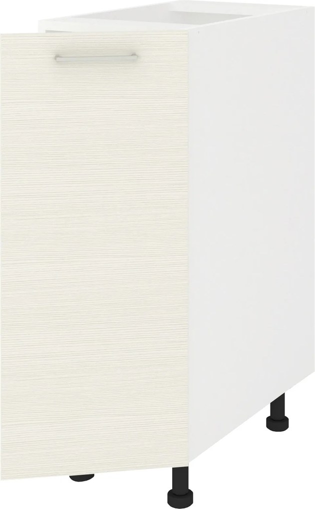 Corp Baza Lecce, 1 Usa, Larice/Alb, 30 x 50 x 80 cm