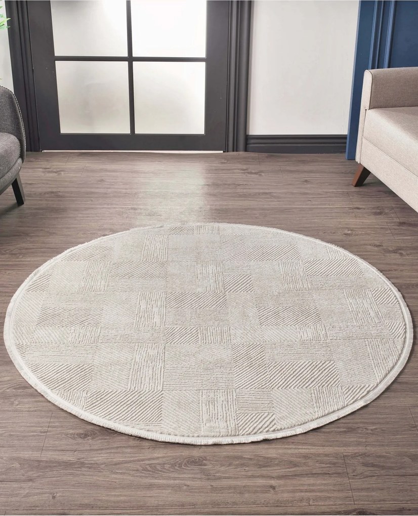 Covor Conceptum Hypnose 80/80 cm, Culoare: Cremă