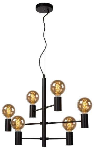 Lucide 21421/06/30 - Lustră pe cablu LEANNE 6xE27/60W/230V