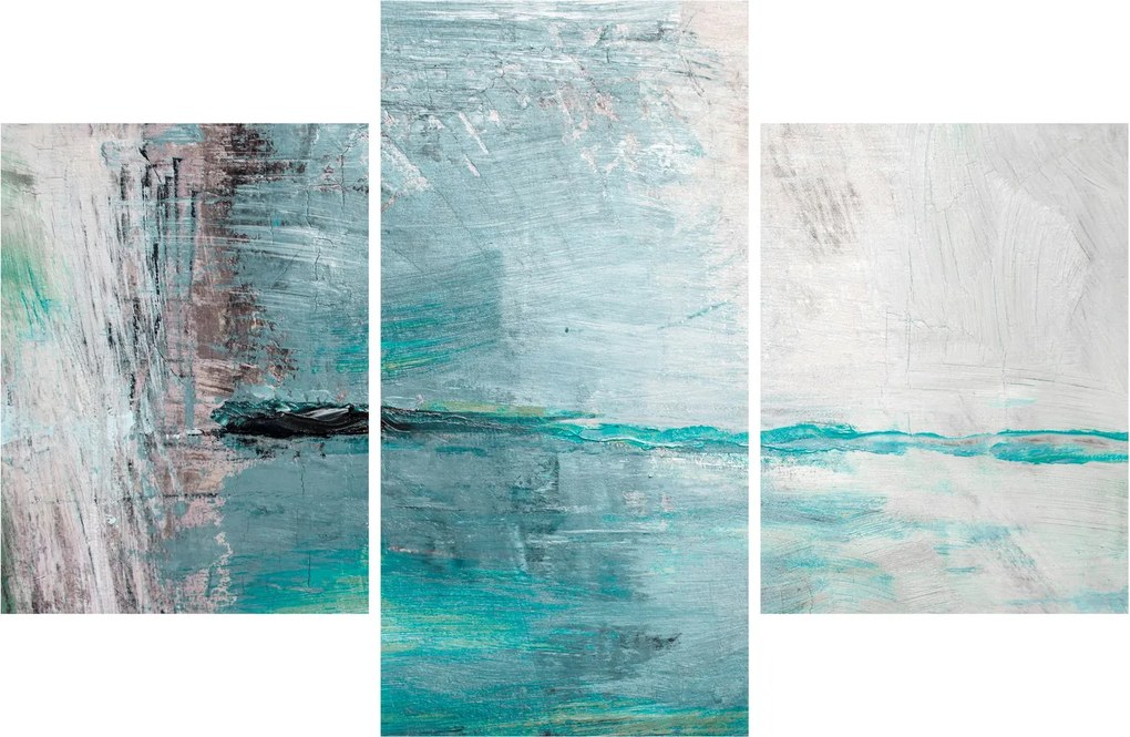 Tablou - pictură abstractă în ulei (90x60 cm)