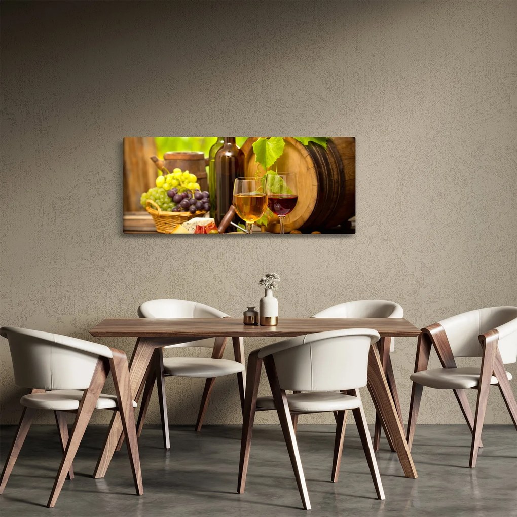 Tablou - Vinuri (120x50 cm)