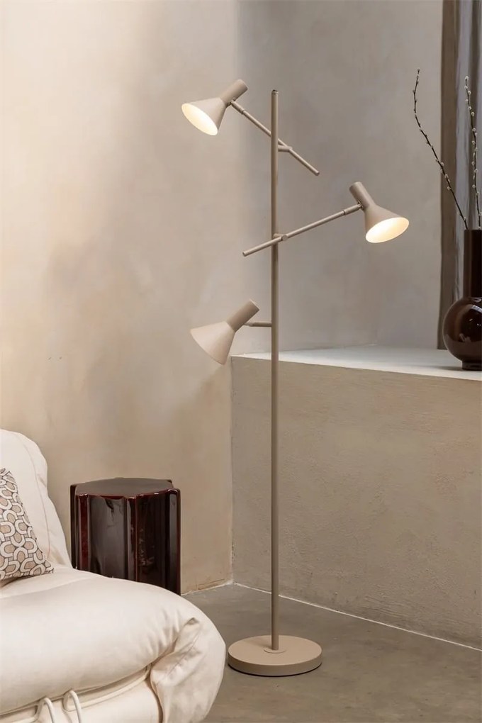 Lampadar modern cu brate reglabile Izmir sand