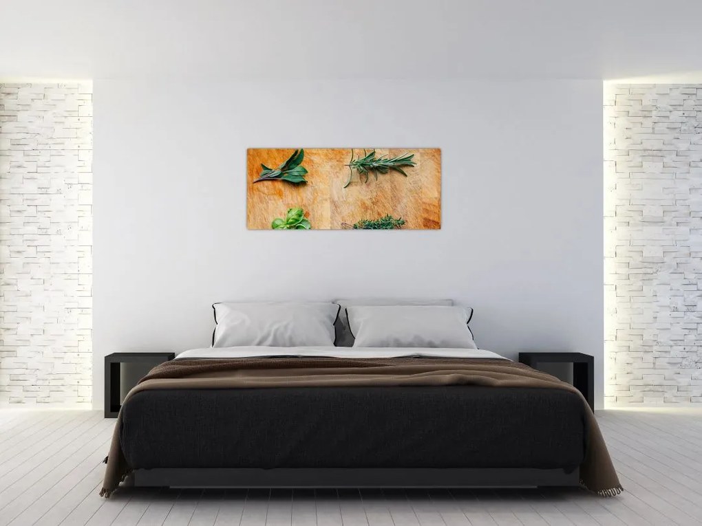 Tablou - Ierburi (120x50 cm)